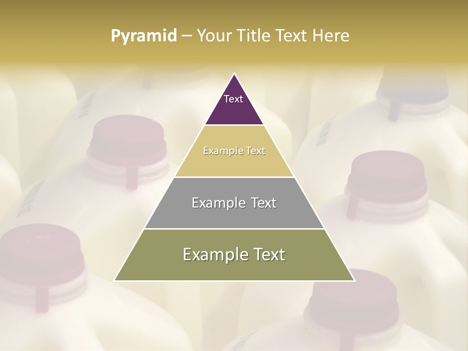 Milk Jugs PowerPoint Template