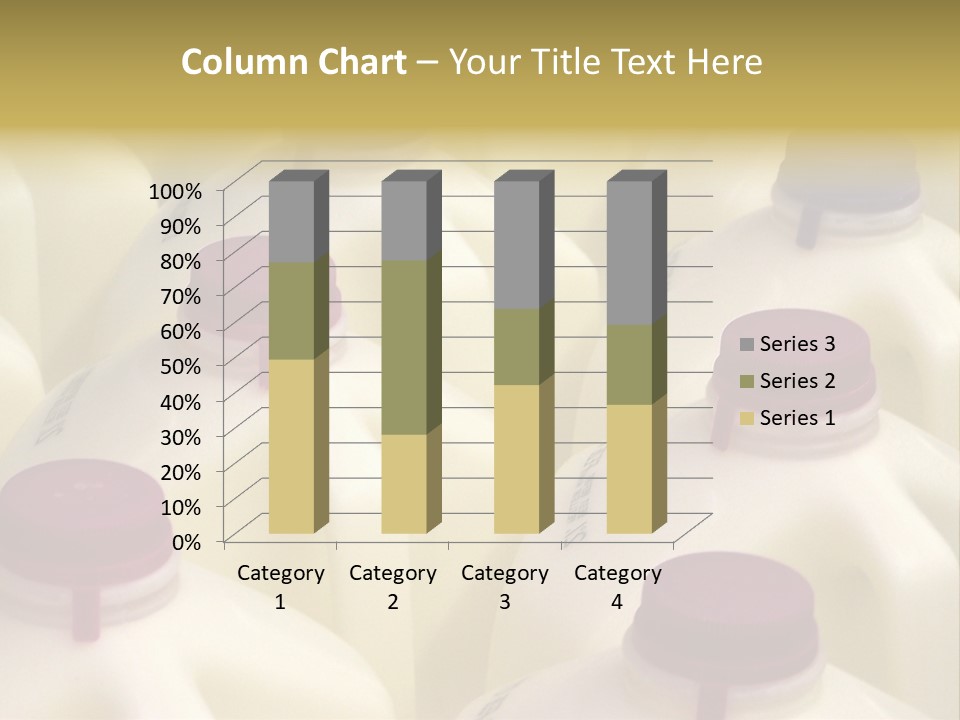 Milk Jugs PowerPoint Template
