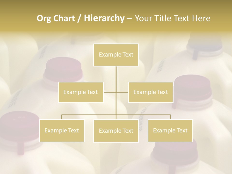 Milk Jugs PowerPoint Template