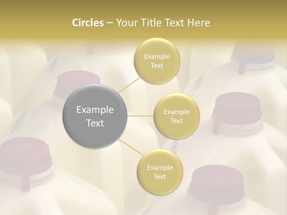 Milk Jugs PowerPoint Template