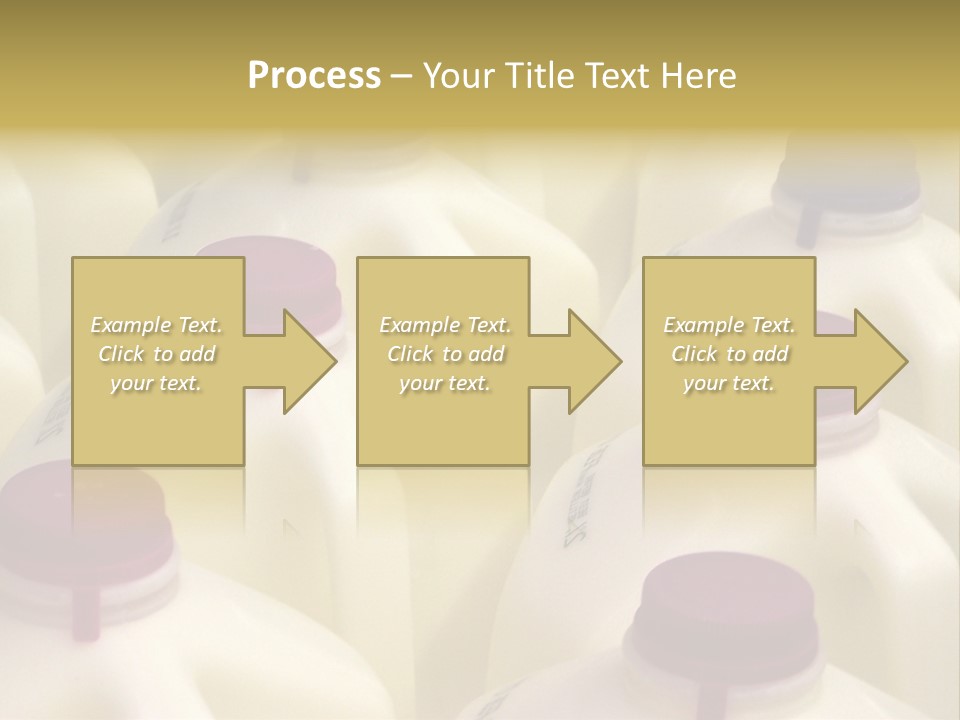 Milk Jugs PowerPoint Template