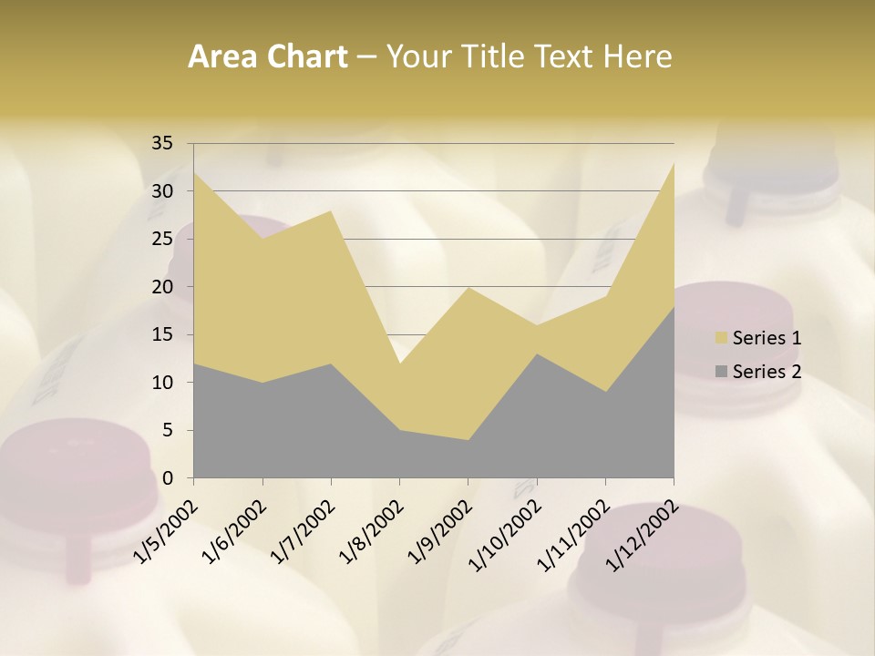 Milk Jugs PowerPoint Template