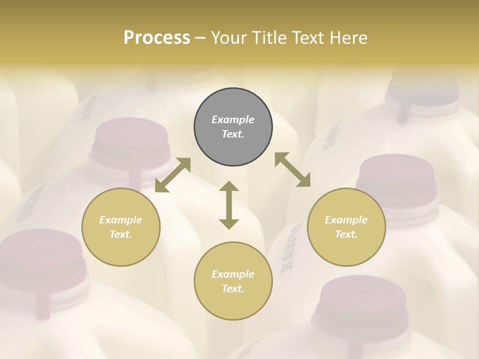 Milk Jugs PowerPoint Template
