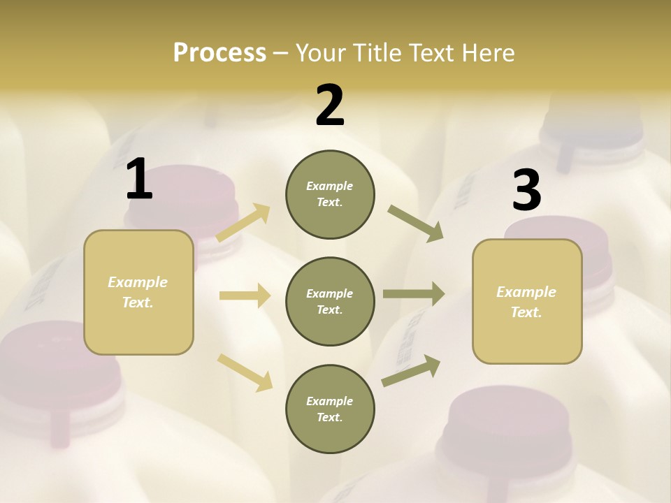 Milk Jugs PowerPoint Template