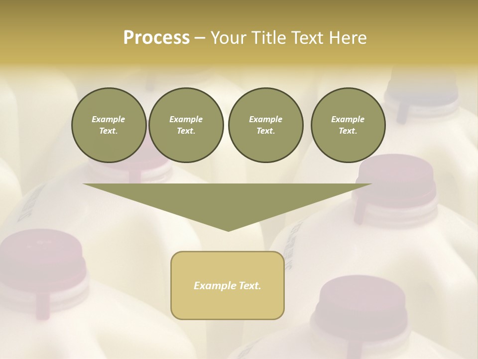 Milk Jugs PowerPoint Template