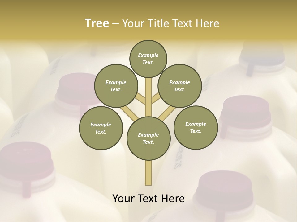 Milk Jugs PowerPoint Template