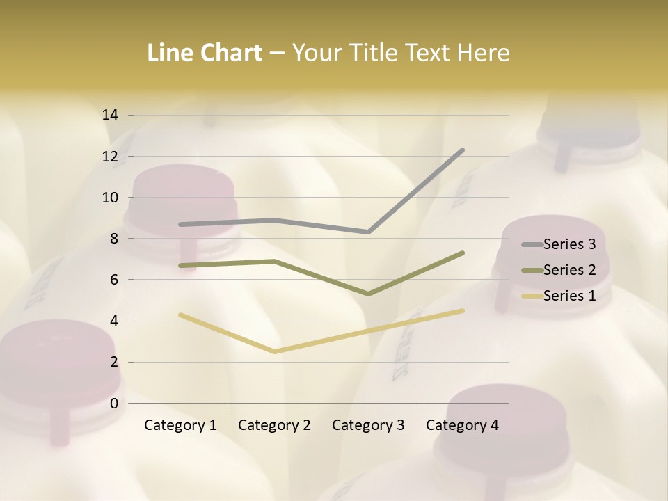 Milk Jugs PowerPoint Template