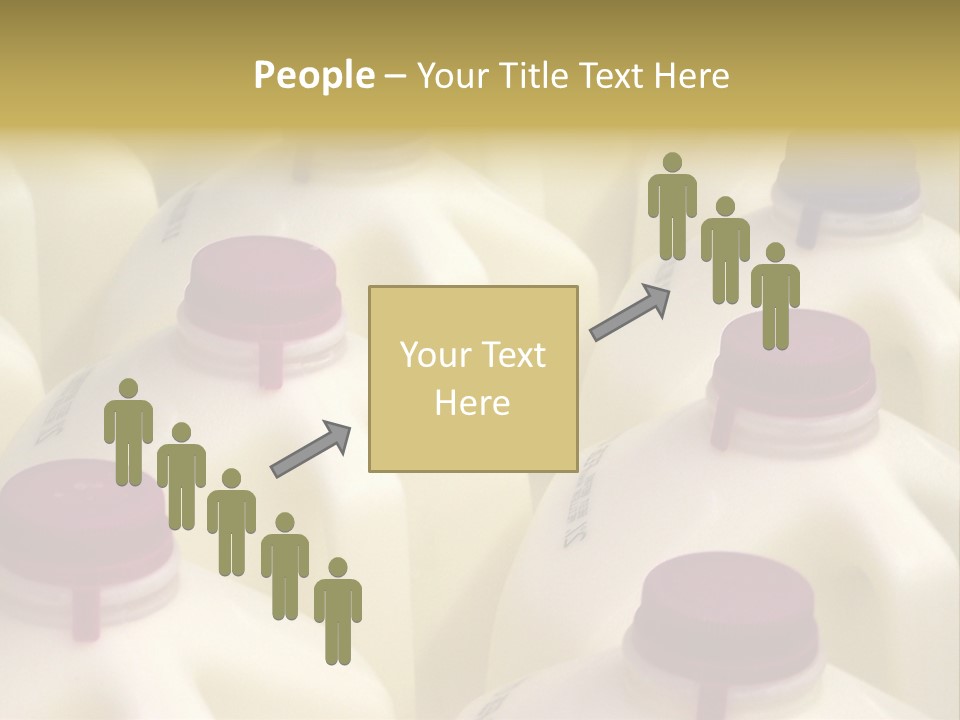 Milk Jugs PowerPoint Template