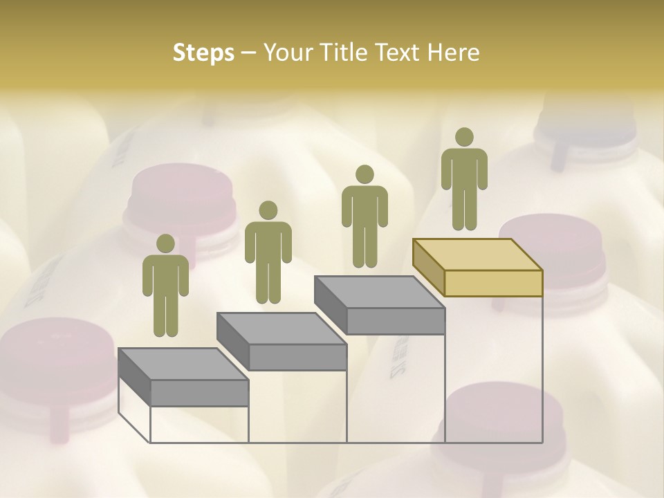 Milk Jugs PowerPoint Template