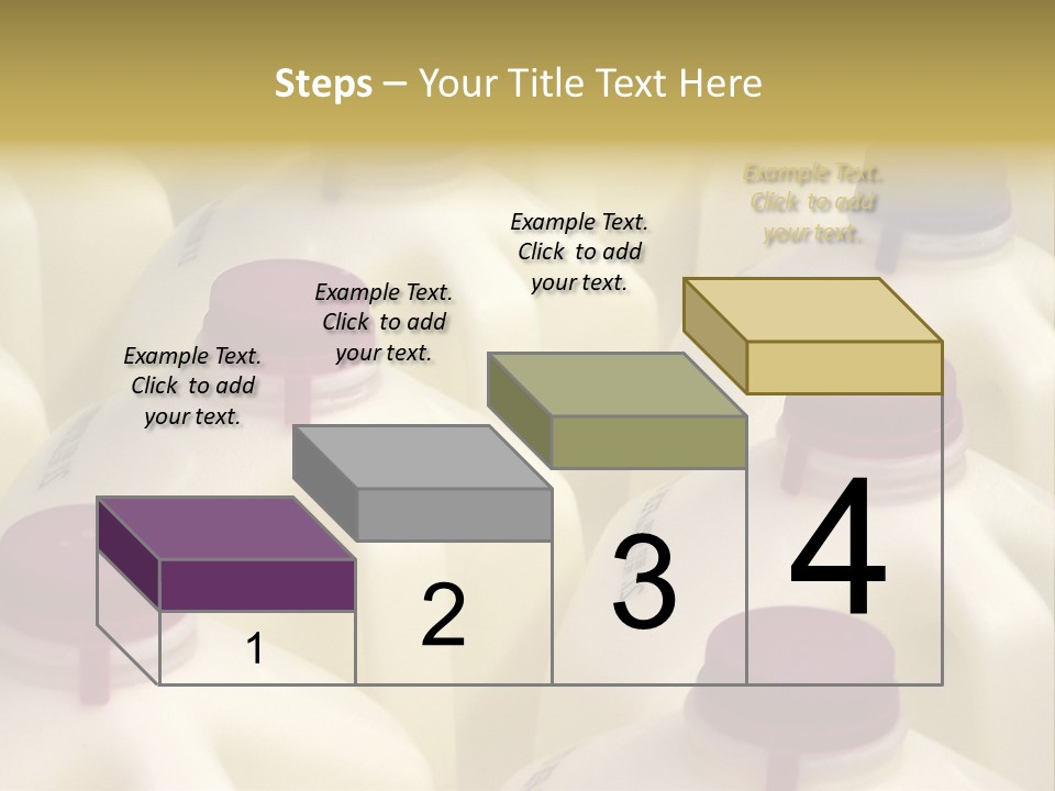 Milk Jugs PowerPoint Template