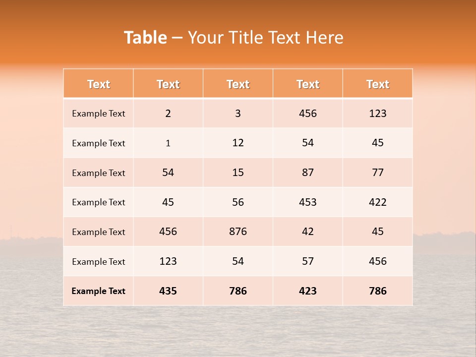 Sunset Sail On Charleston Harbor. PowerPoint Template