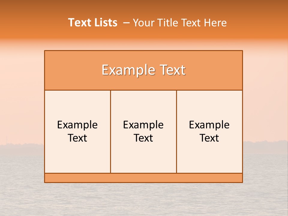 Sunset Sail On Charleston Harbor. PowerPoint Template
