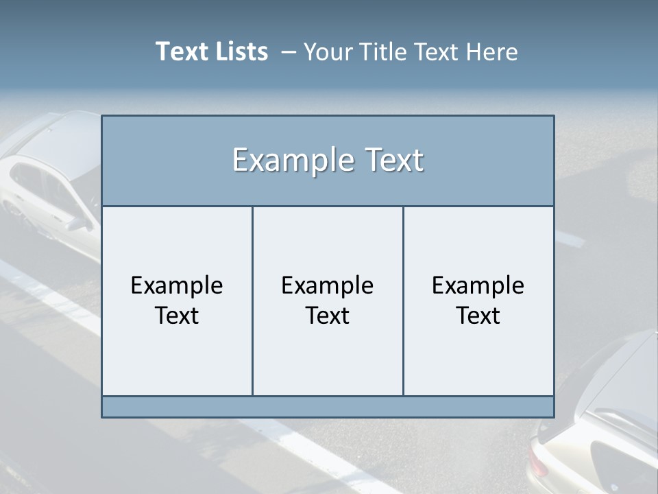 A Small Shunt On The Freeway (Motorway, Autoroute, Autobahn) A Few Seconds After It Happened. Smoke Is Coming From Under The Bonnet Of The Black Car. Motion Blur On The Passenger Fleeing In Panic. PowerPoint Template