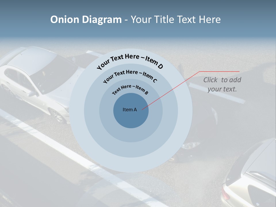 A Small Shunt On The Freeway (Motorway, Autoroute, Autobahn) A Few Seconds After It Happened. Smoke Is Coming From Under The Bonnet Of The Black Car. Motion Blur On The Passenger Fleeing In Panic. PowerPoint Template