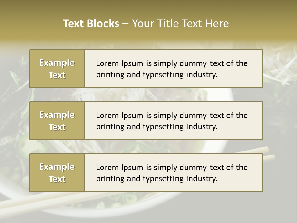 Noodles PowerPoint Template