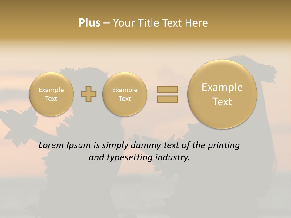 Hawaiian Dancers PowerPoint Template