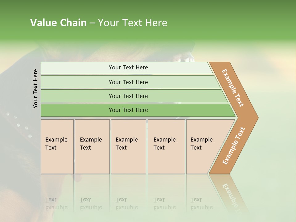 A Dog With It's Mouth Open Showing Teeth PowerPoint Template