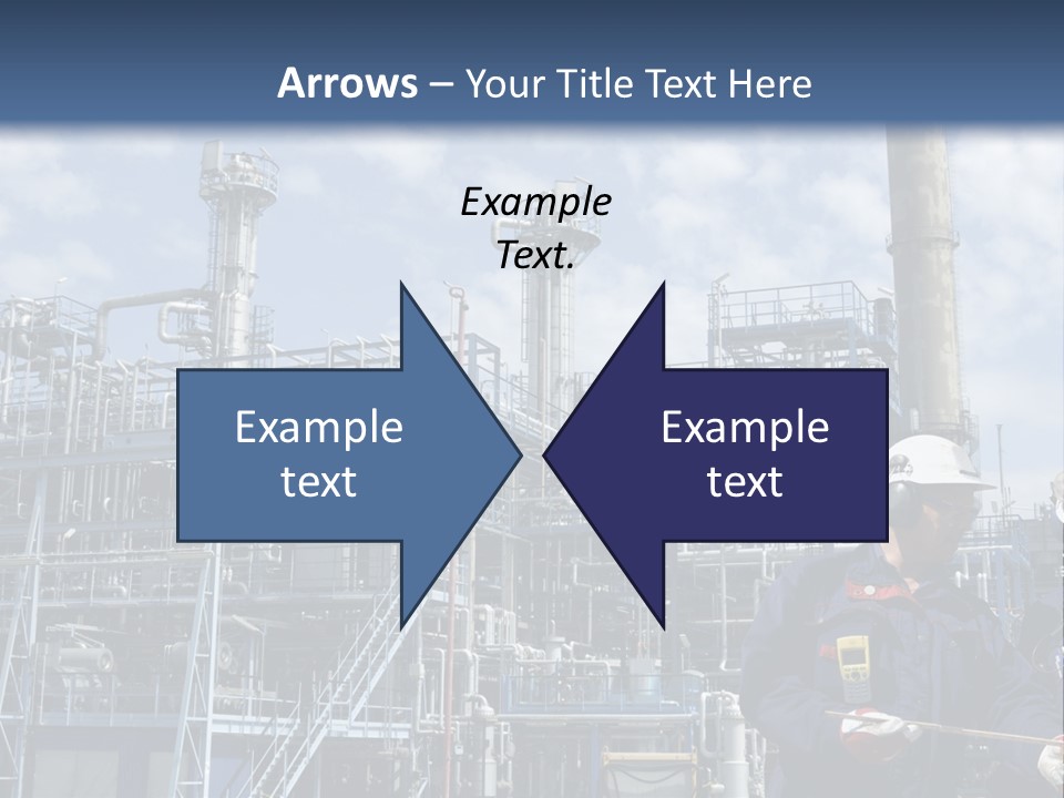 Forklift Isolated PowerPoint Template