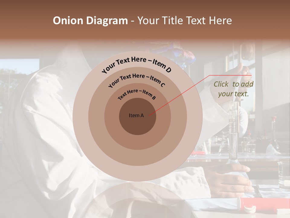 A Woman Is Doing Something In A Lab PowerPoint Template