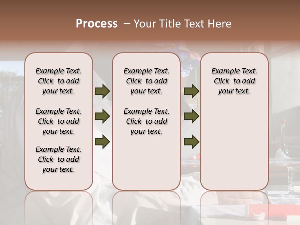 A Woman Is Doing Something In A Lab PowerPoint Template