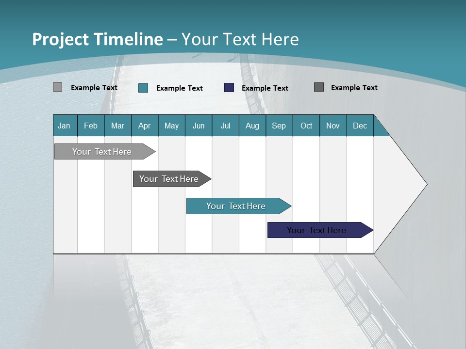 Swiss Impounding Reservoir Emosson In Territory Dents Du Midi PowerPoint Template