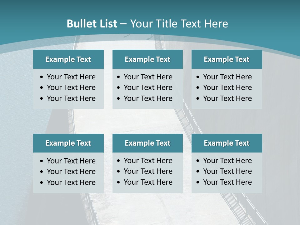 Swiss Impounding Reservoir Emosson In Territory Dents Du Midi PowerPoint Template