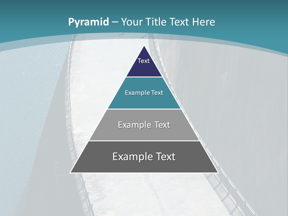 Swiss Impounding Reservoir Emosson In Territory Dents Du Midi PowerPoint Template
