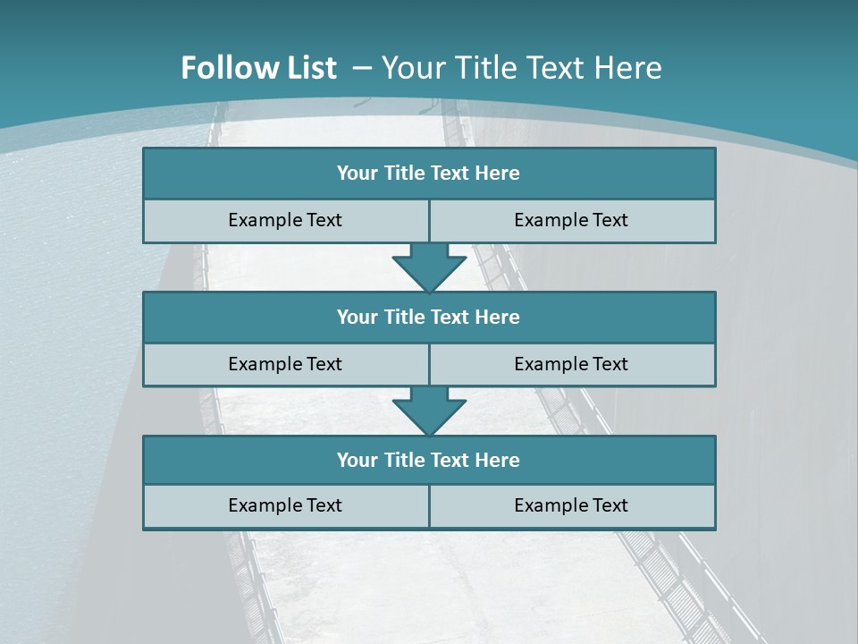 Swiss Impounding Reservoir Emosson In Territory Dents Du Midi PowerPoint Template