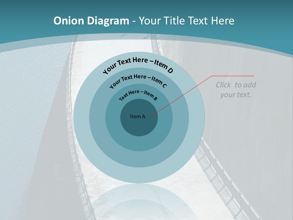 Swiss Impounding Reservoir Emosson In Territory Dents Du Midi PowerPoint Template