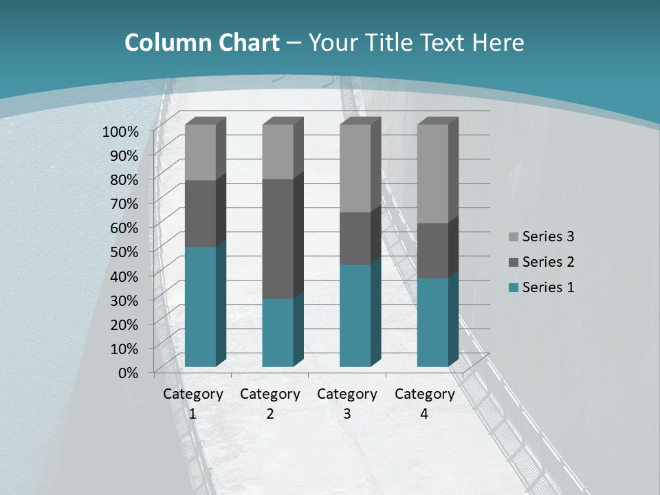 Swiss Impounding Reservoir Emosson In Territory Dents Du Midi PowerPoint Template