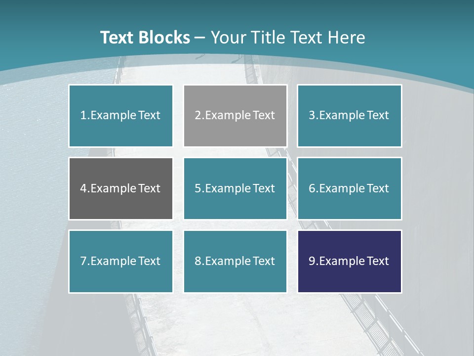 Swiss Impounding Reservoir Emosson In Territory Dents Du Midi PowerPoint Template