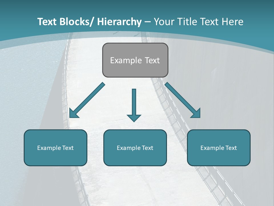 Swiss Impounding Reservoir Emosson In Territory Dents Du Midi PowerPoint Template
