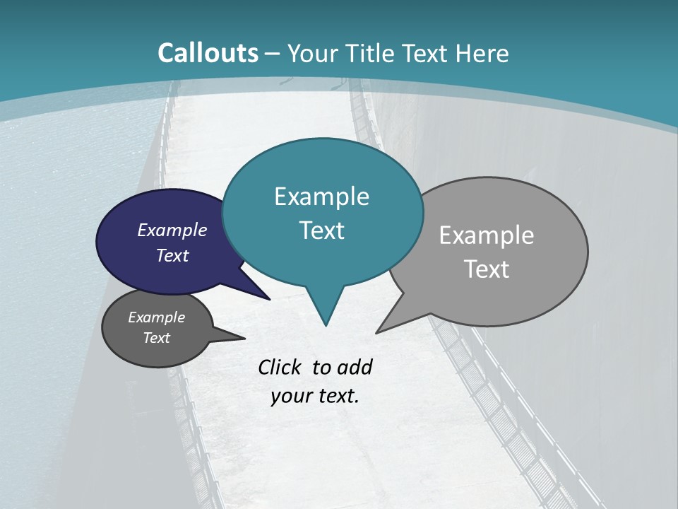 Swiss Impounding Reservoir Emosson In Territory Dents Du Midi PowerPoint Template