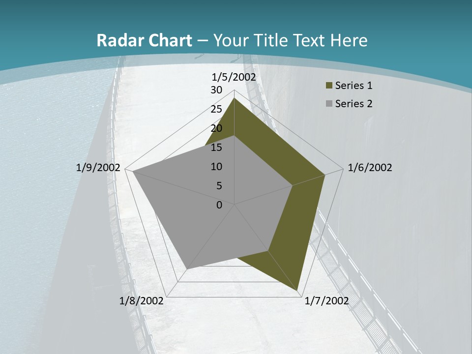Swiss Impounding Reservoir Emosson In Territory Dents Du Midi PowerPoint Template