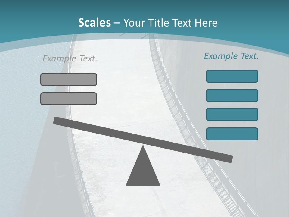 Swiss Impounding Reservoir Emosson In Territory Dents Du Midi PowerPoint Template