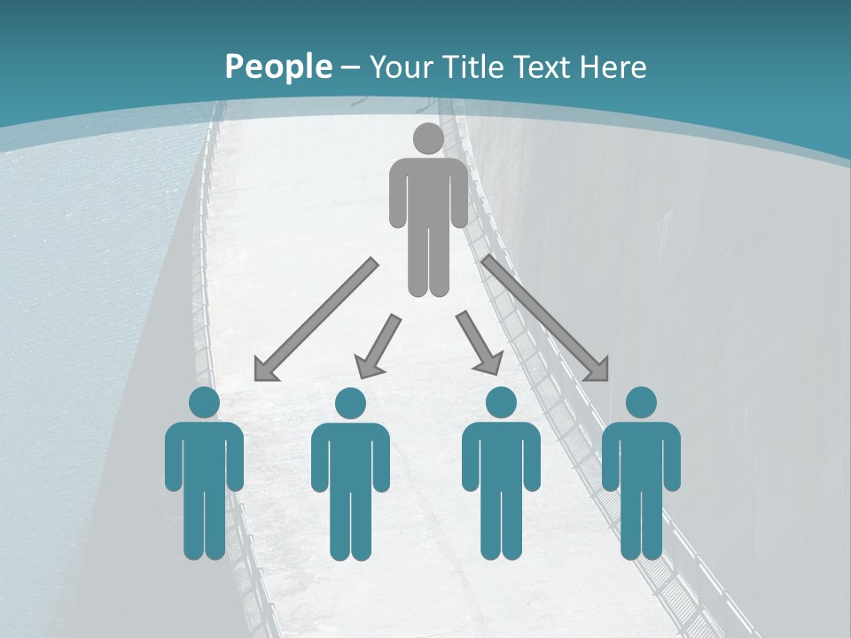 Swiss Impounding Reservoir Emosson In Territory Dents Du Midi PowerPoint Template