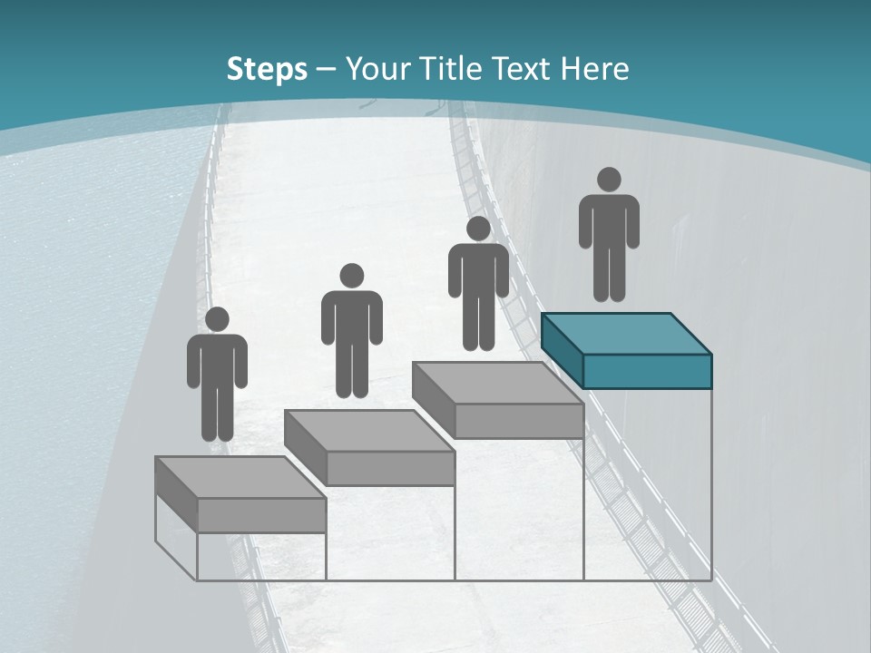 Swiss Impounding Reservoir Emosson In Territory Dents Du Midi PowerPoint Template