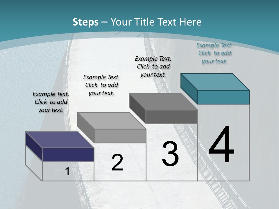 Swiss Impounding Reservoir Emosson In Territory Dents Du Midi PowerPoint Template