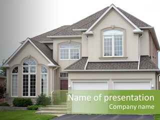 New Family House PowerPoint Template