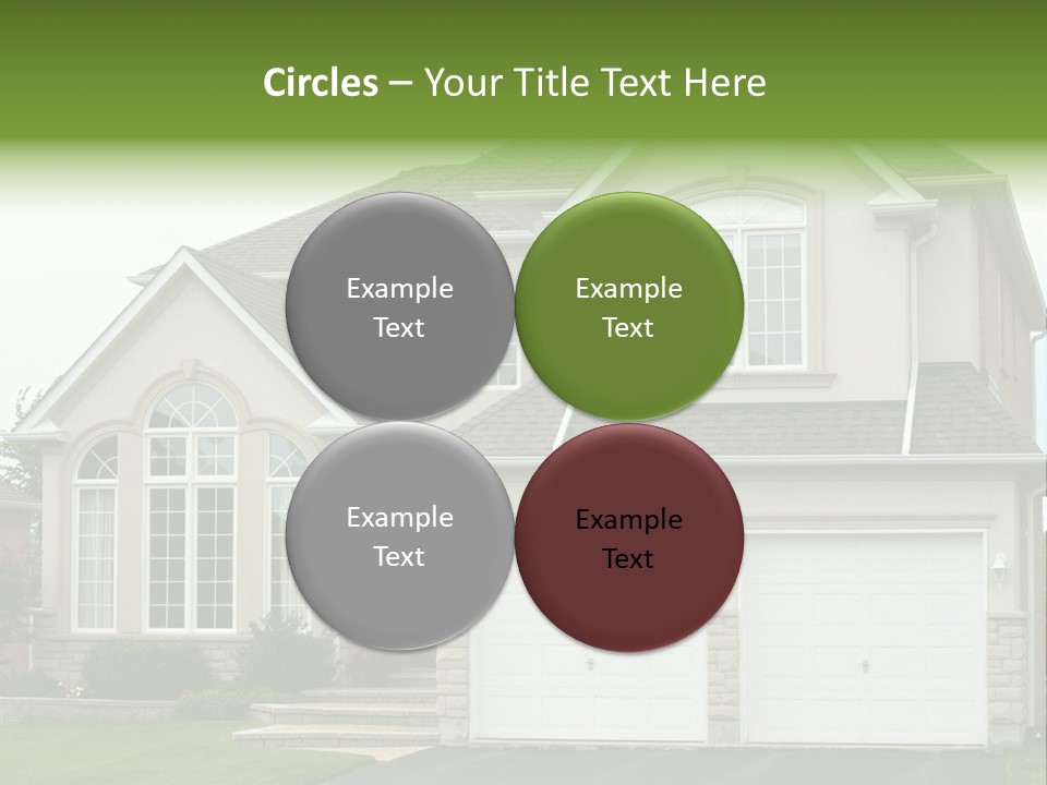 New Family House PowerPoint Template
