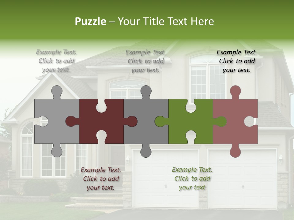 New Family House PowerPoint Template
