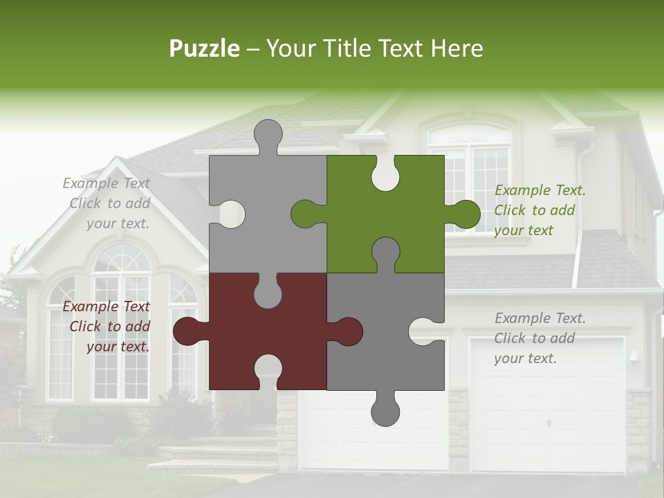 New Family House PowerPoint Template