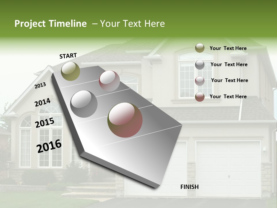 New Family House PowerPoint Template