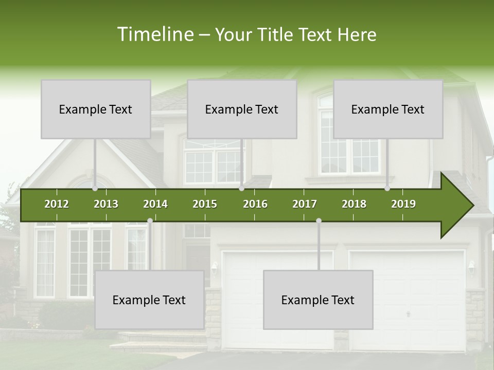 New Family House PowerPoint Template