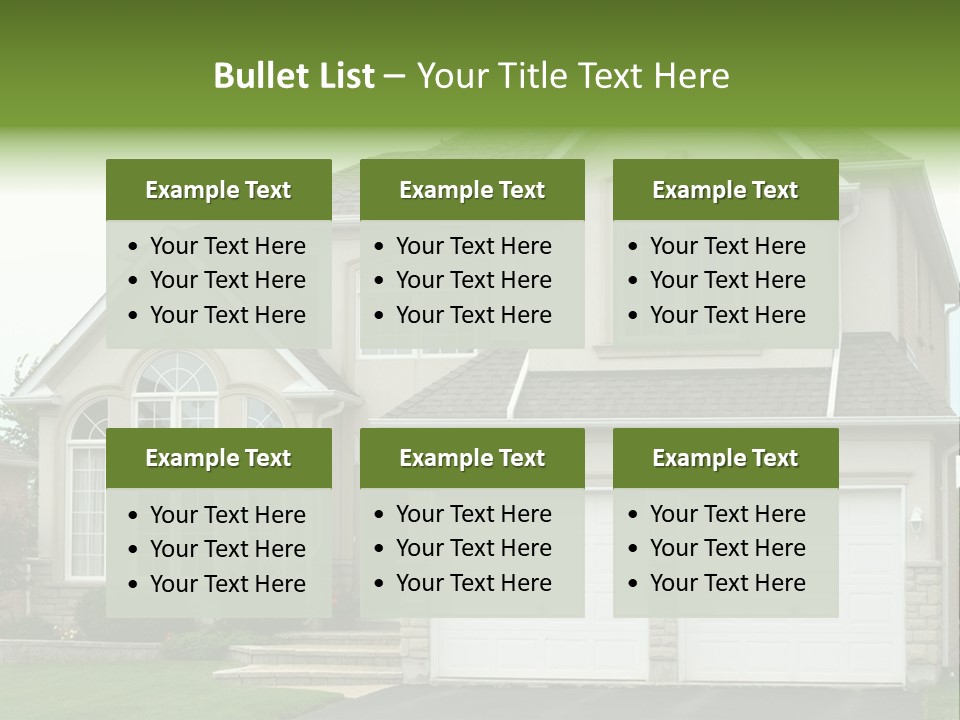 New Family House PowerPoint Template