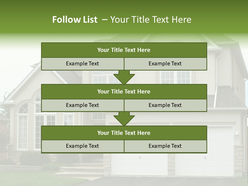 New Family House PowerPoint Template
