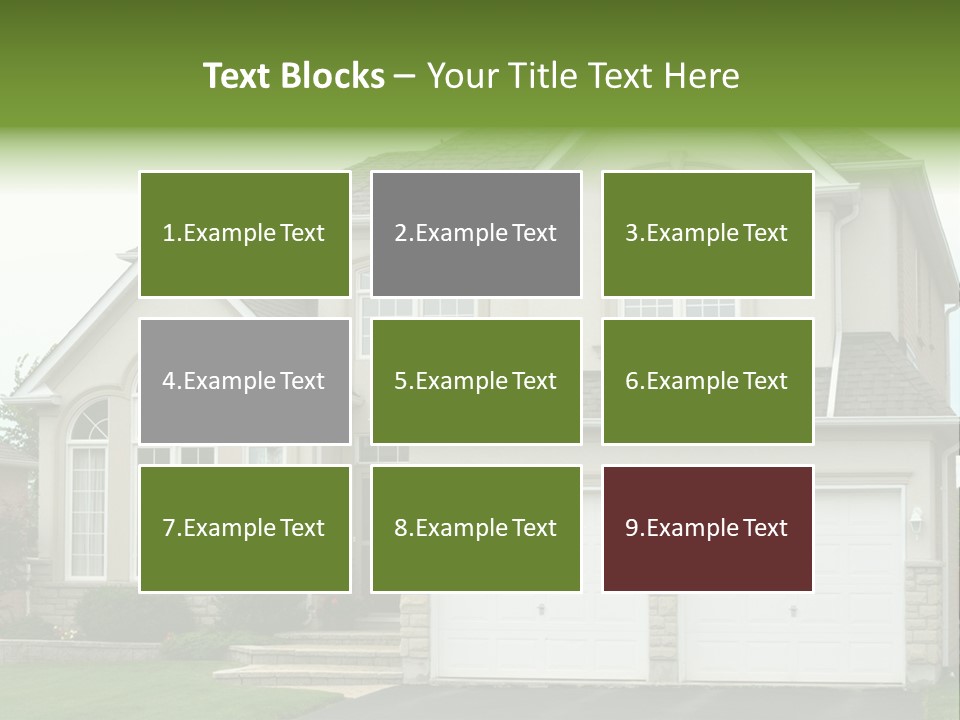 New Family House PowerPoint Template