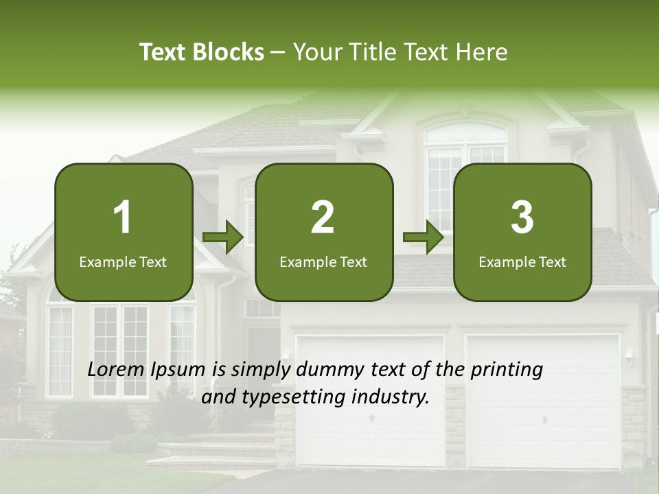 New Family House PowerPoint Template