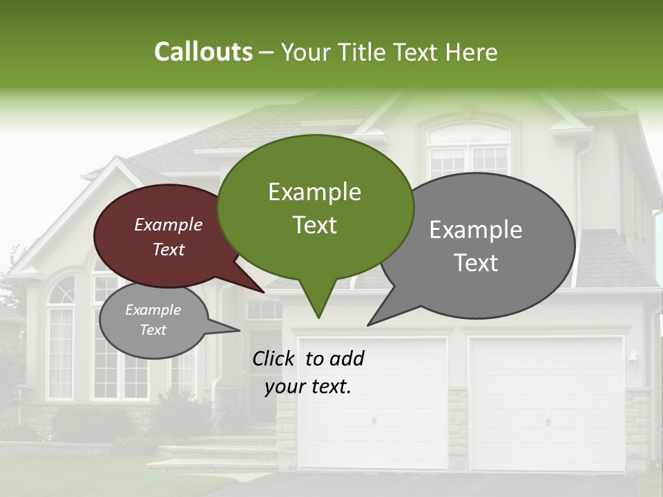 New Family House PowerPoint Template