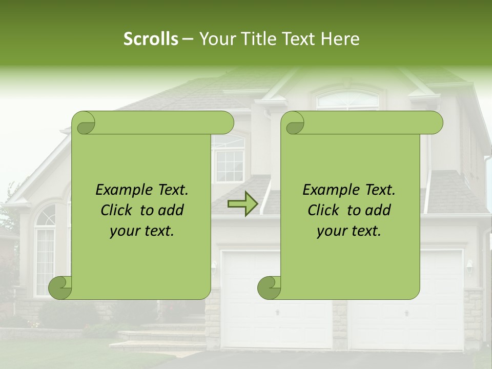 New Family House PowerPoint Template
